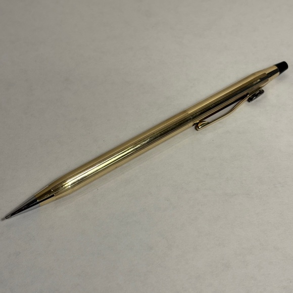 Vintage Gold Cross Classic Century Mechanical Pencil – DuPont Logo on Clip